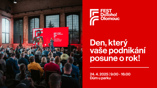FEST DoToho! pro majitele malých firem přichází do Olomouce