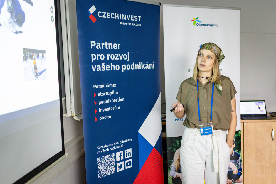 Alena Krejčí s projektem Centrum Kara (hotel Adam)
