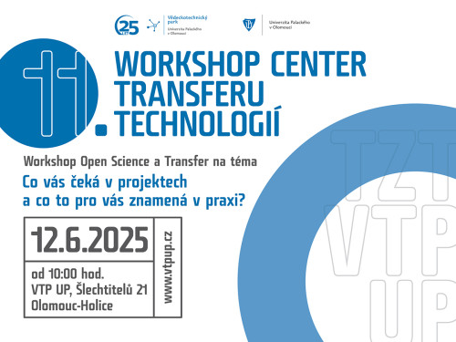 Registrujte se na 11. workshop CTT na téma Open Science a Transfer