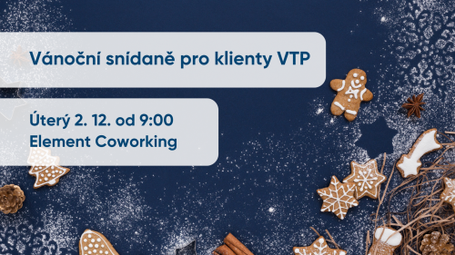 Vánoční snídaně pro klienty VTP
