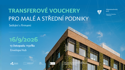 Setkání s firmami, které chtějí využít univerzitní služby se slevou až 75 %