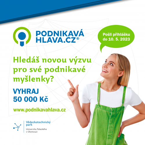 Soutěž pro studenty a mladé podnikatele, to je Podnikavá hlava!